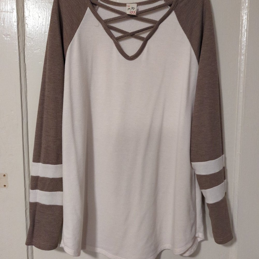 Baseball style shirt